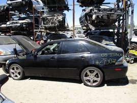 2003 LEXUS IS300 BLACK 3.0L AT Z15022